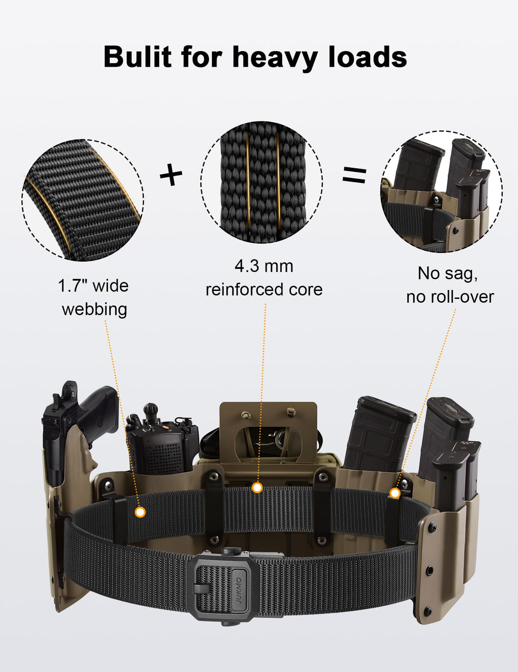 Men's 1.7" Tactical Belt C650018