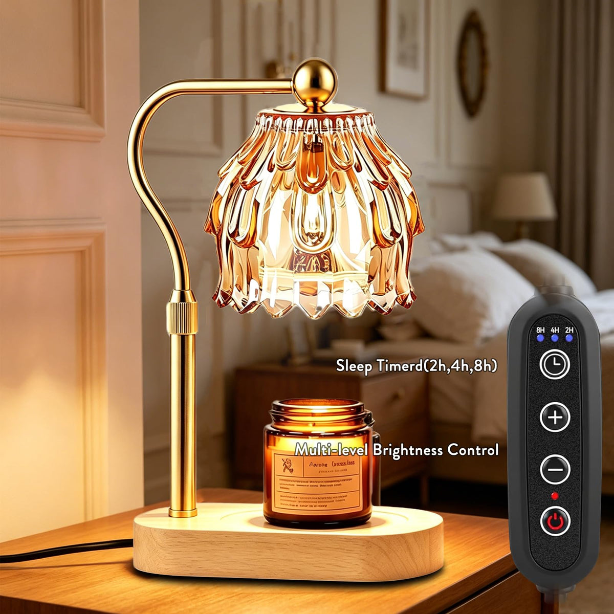 Candle Warmer Lamp with Timer G299359