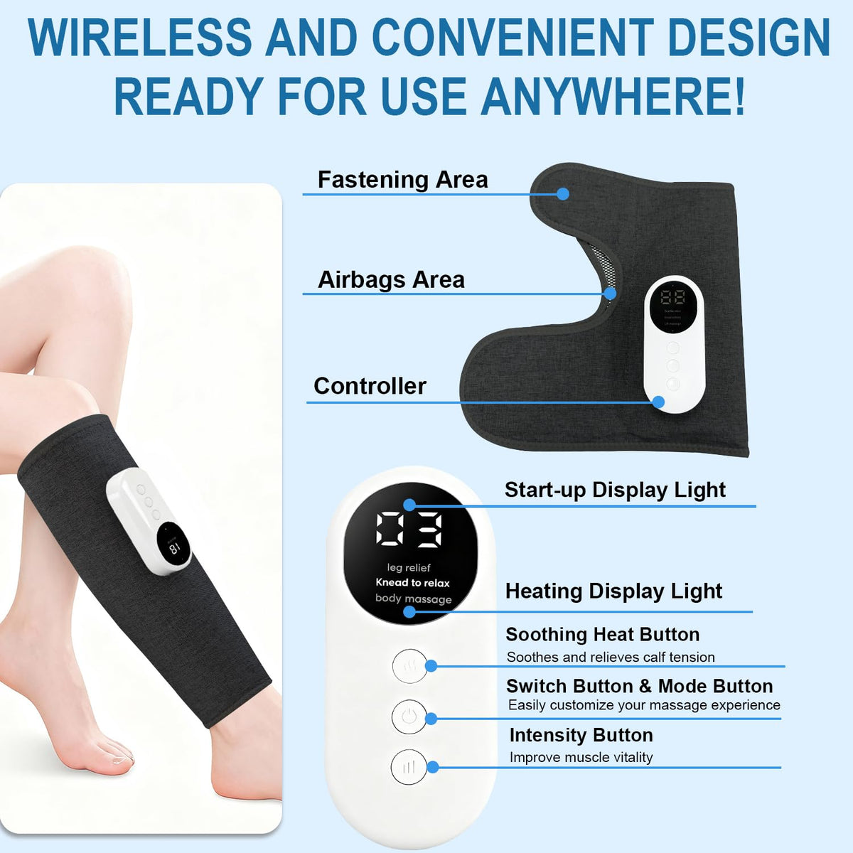 Air Compression Leg Massager L972171