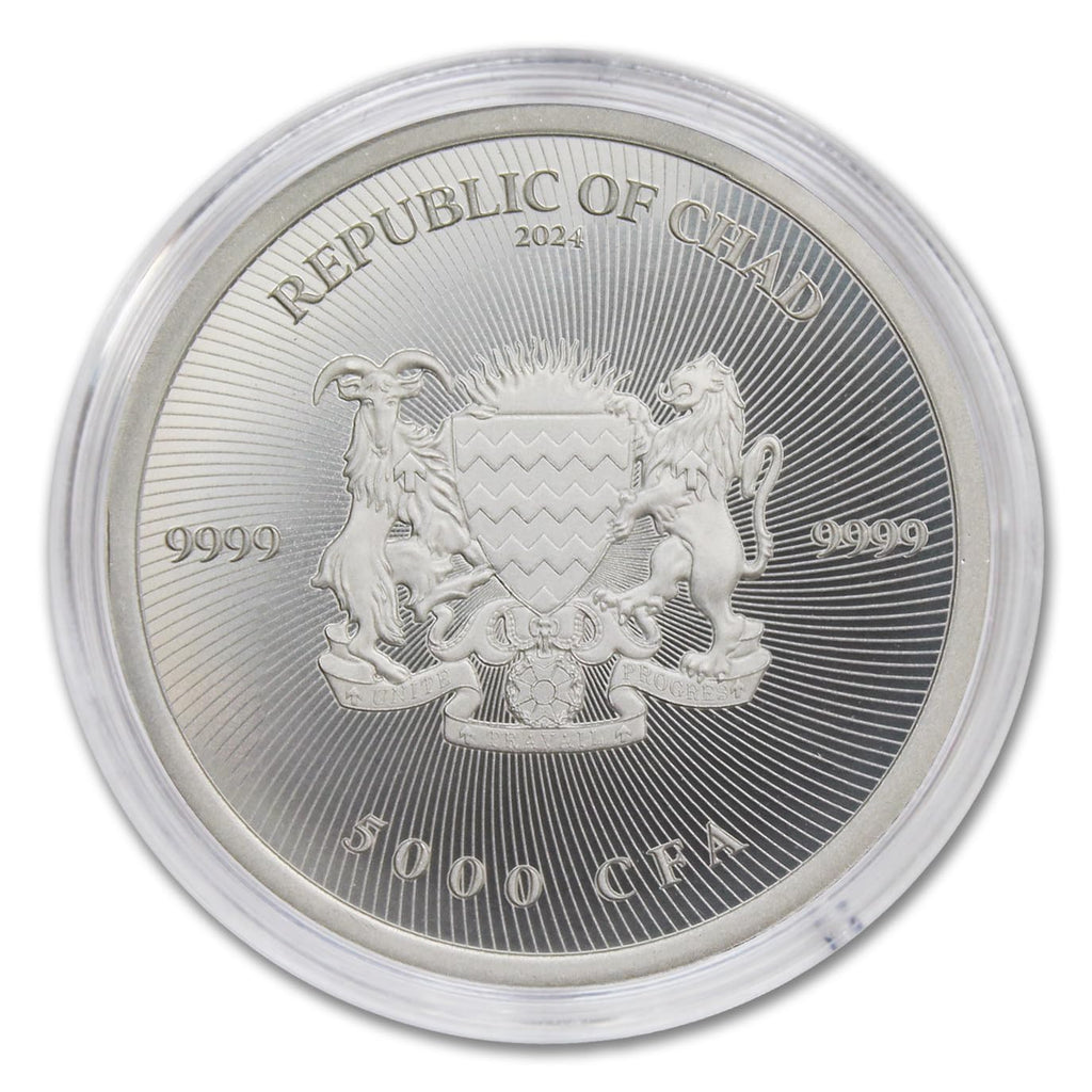 1 oz Silver Cannabis Coin Brilliant Uncirculated in Capsule B561528