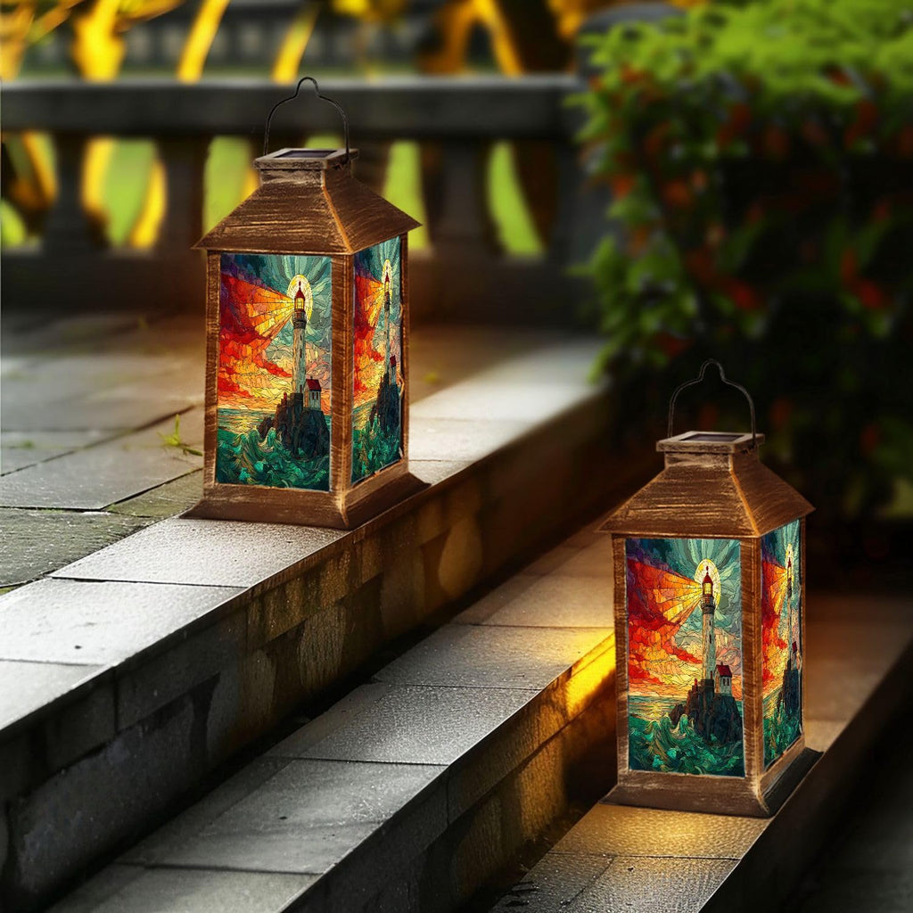 Waterproof Solar Powered Hanging Lantern E525100