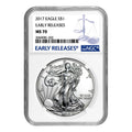 2017 $1 American Silver Eagle Coin MS70 O341578