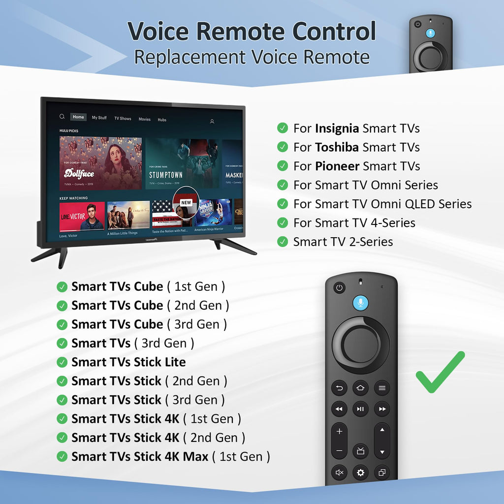 Replacement Fire Stick Remote R37104