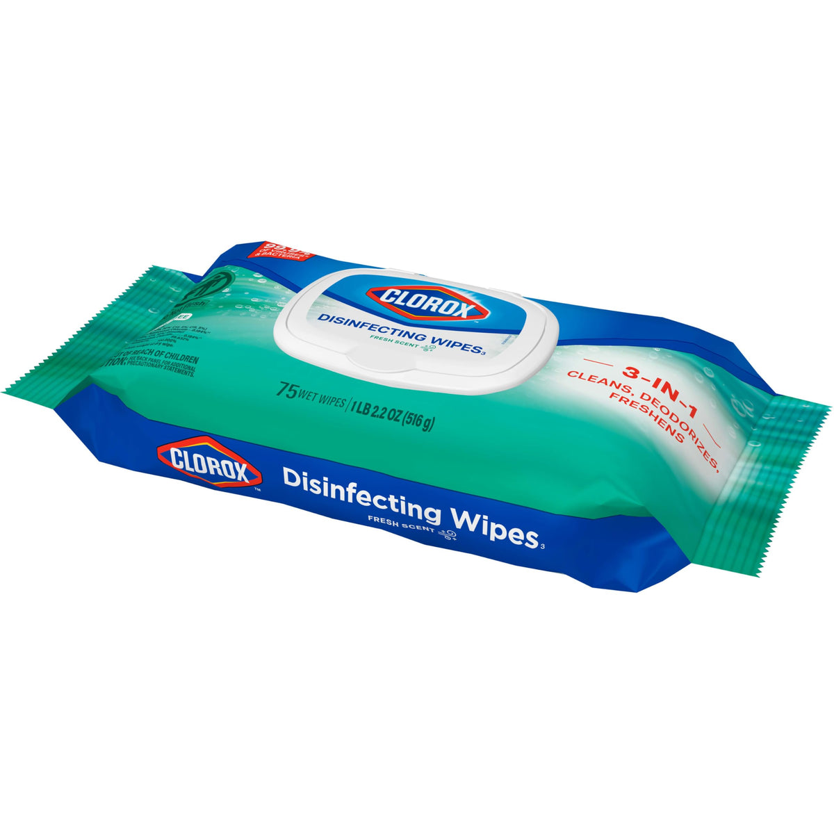 Disinfecting Wipes Fresh Scent 75 Count 3 Pack W6183