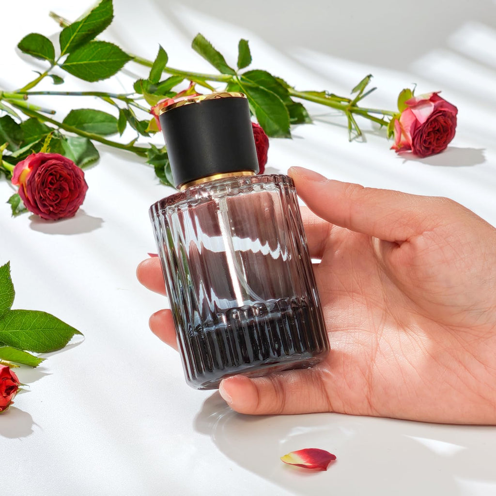 50ml Glass Spray Perfume Bottle Black Z325856
