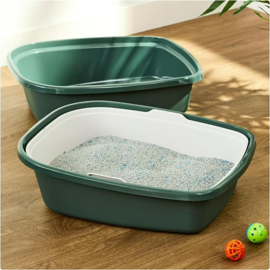 3-Piece Sifting Cat Litter Box Set Y47728