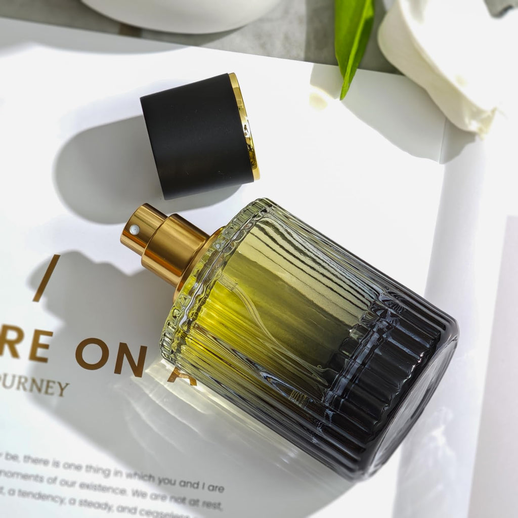 50ml Glass Spray Perfume Bottle Black Z325856