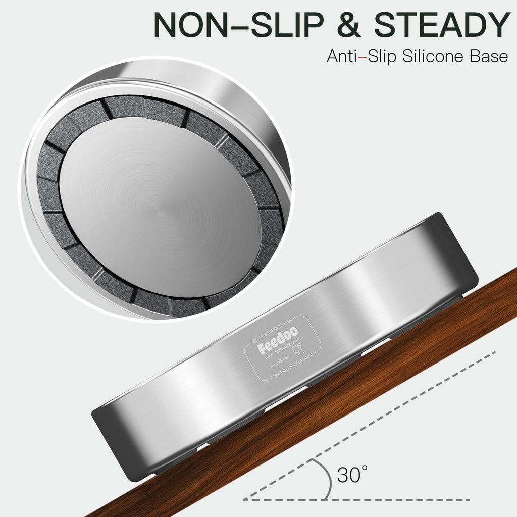 Slow Feeder Dog Bowl 304 Stainless Steel Non-Slip Z796745