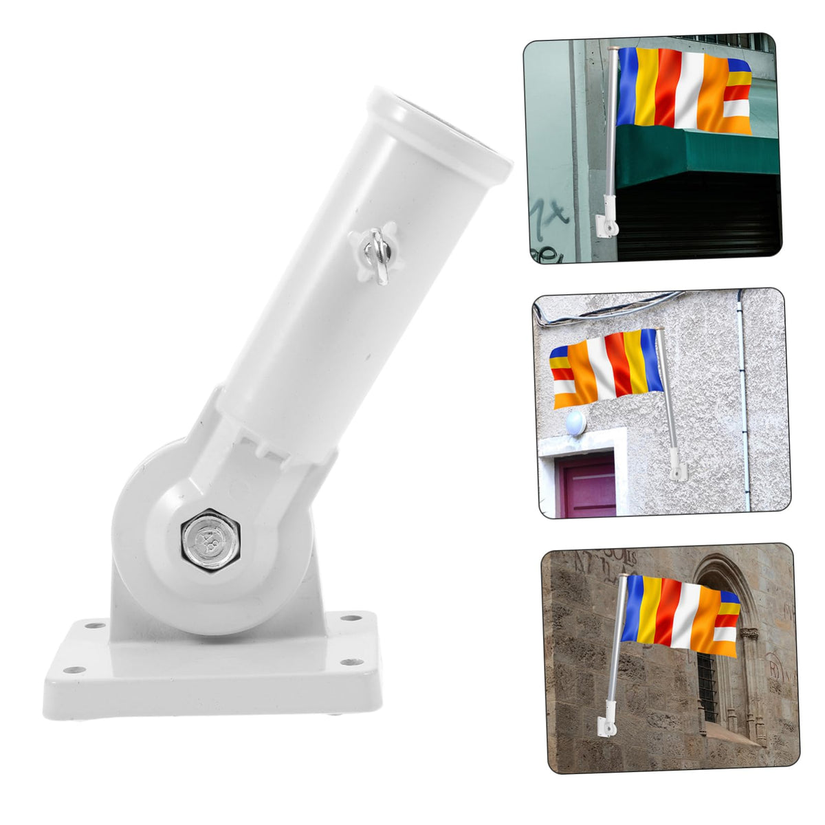 5pcs Aluminum Flag Pole Holder Bracket D982