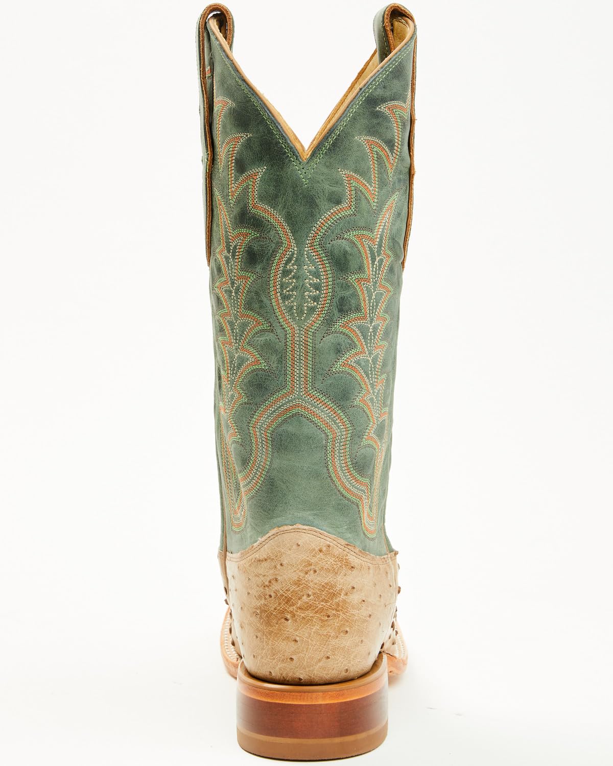 Men's Ostrich Western Boot Broad Square Toe M40889