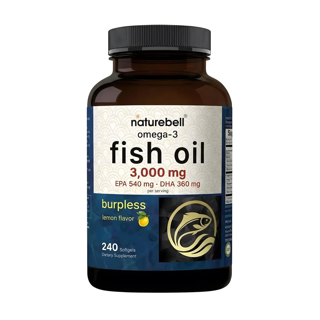 Omega-3 Fish Oil 3,000mg 240 Softgels F280