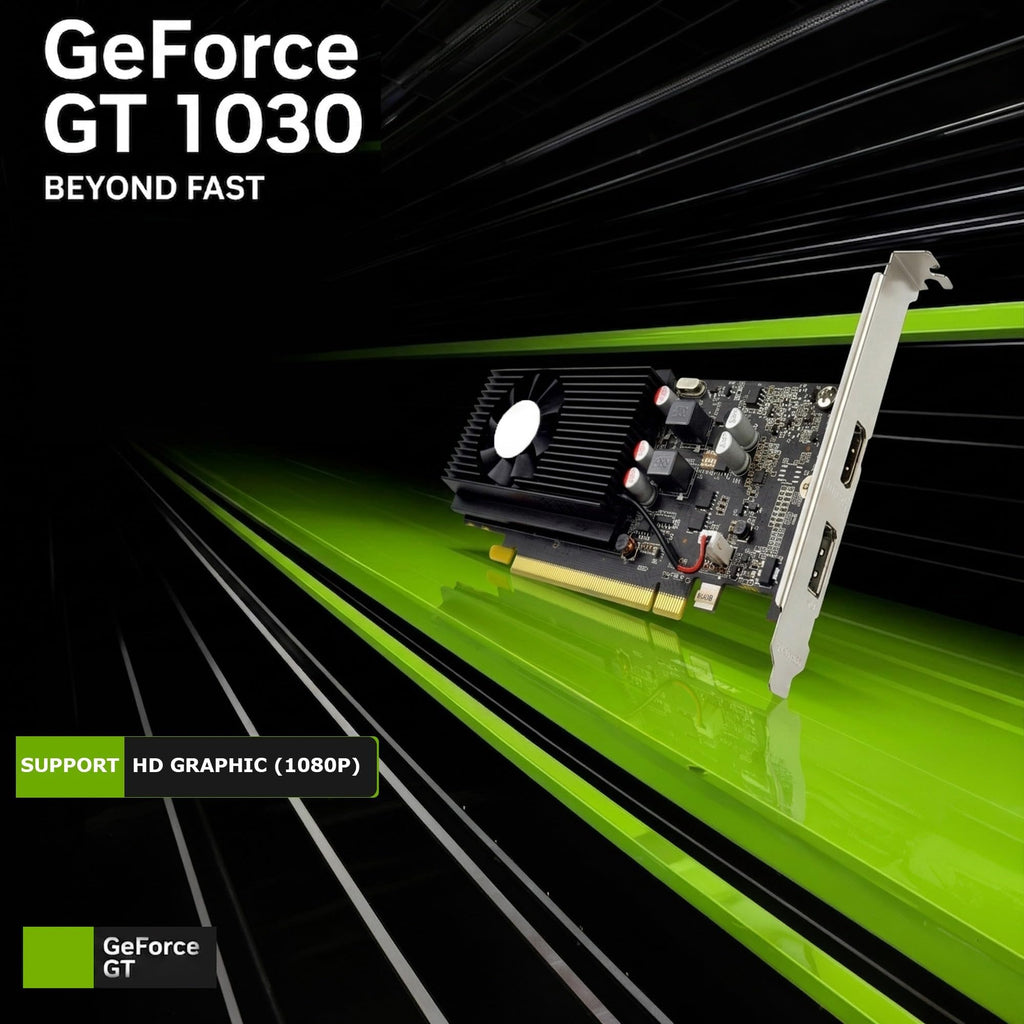 Intel Core i5-8500 16GB DDR4 RAM 256GB SSD GeForce GT 1030 Gaming Desktop Computer Q5902