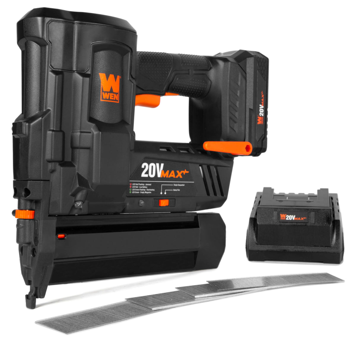 20V Max Cordless 18-Gauge Brad Nailer with Battery and Charger R582927