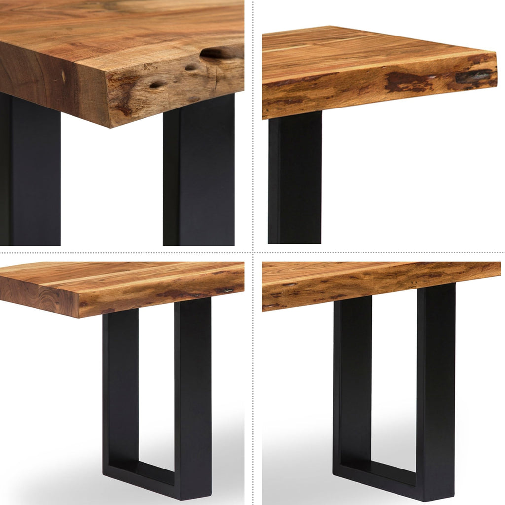 Solid Wood Entryway Bench H60007
