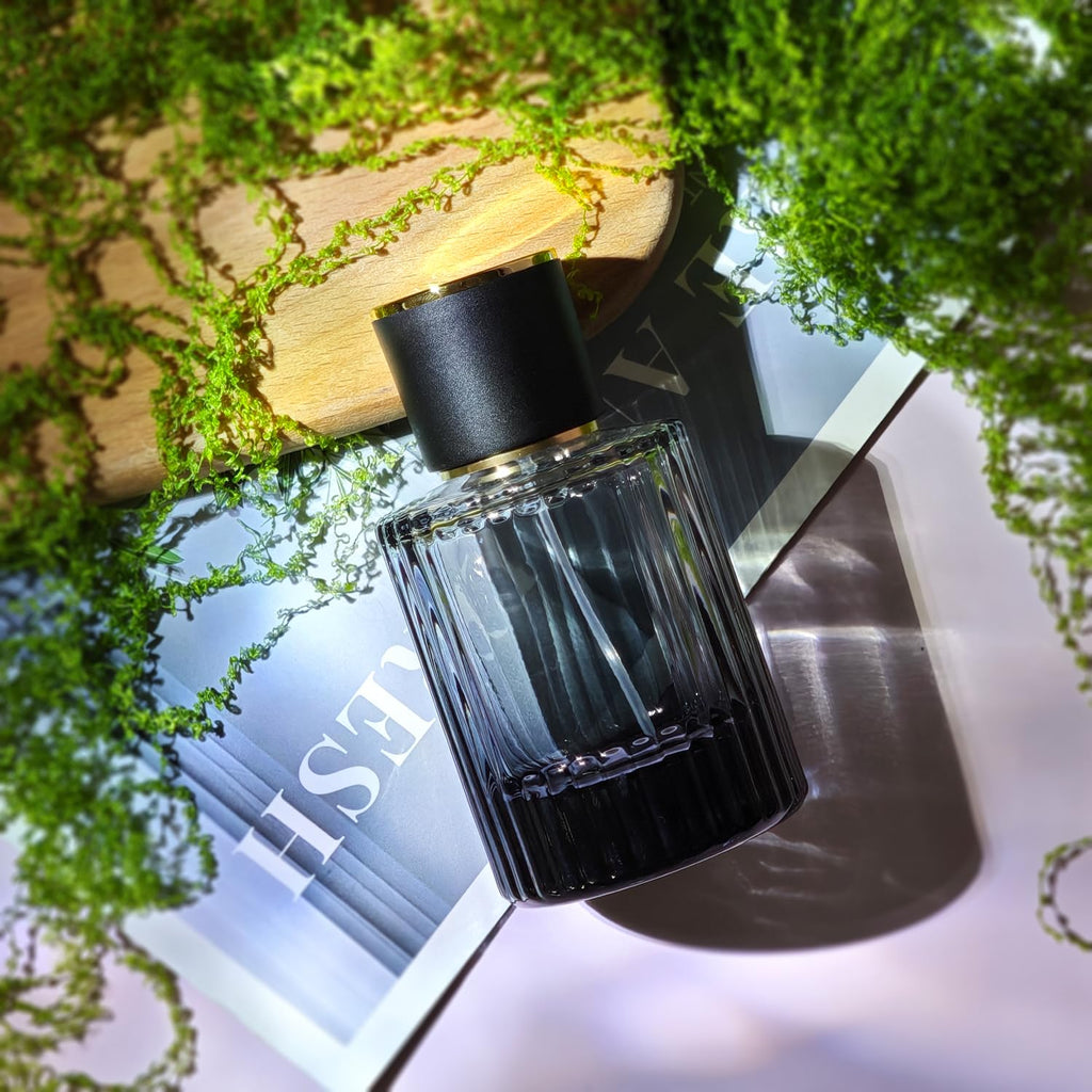 50ml Glass Spray Perfume Bottle Black Z325856