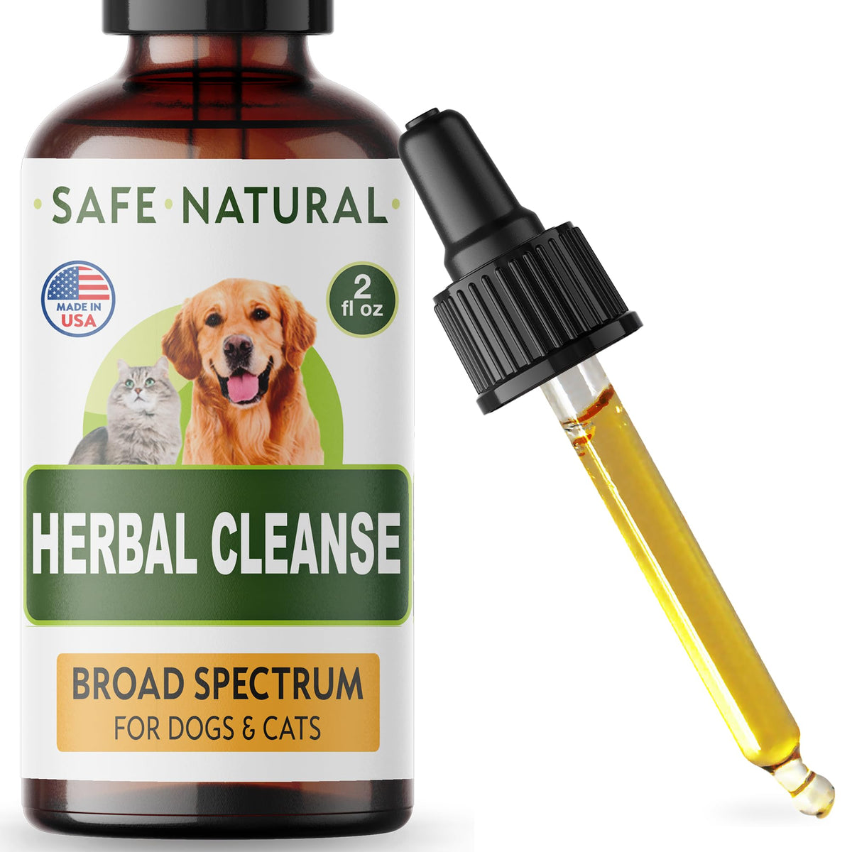Herbal Cleanse for Cats and Dogs 2.0FlOz E8178