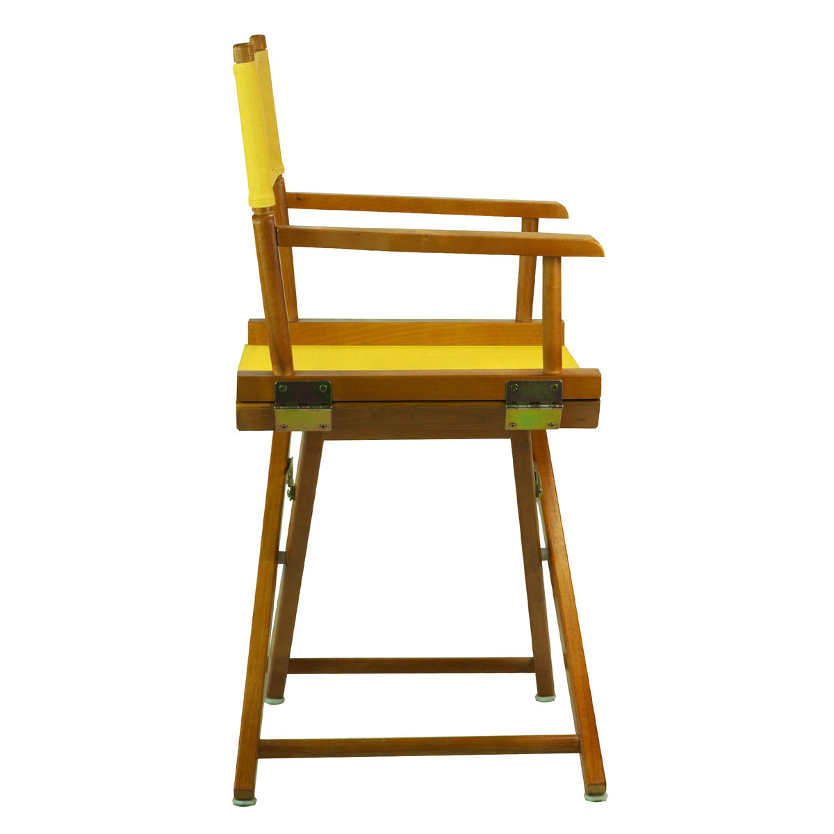 Honey Oak Frame Gold Canvas Director Chair A978329