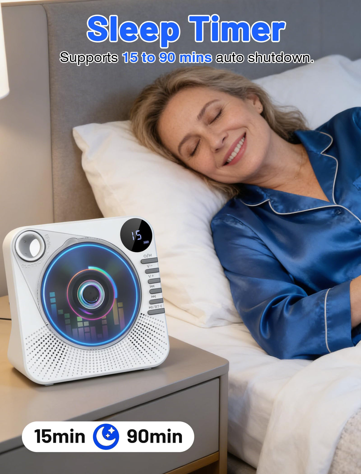 Portable CD Player with Speakers G13971