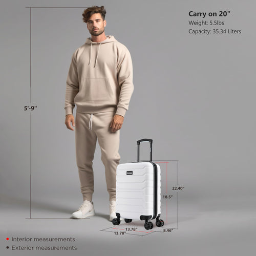 20-Inch Hardside Spinner Luggage V535