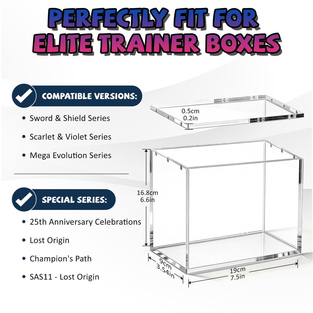 Acrylic Display Case V2159
