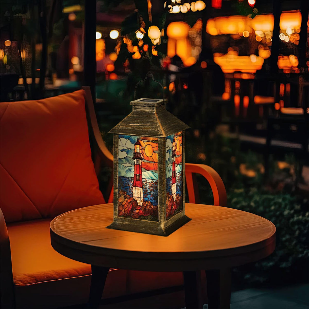 Solar Powered Waterproof Hanging Lantern O3532