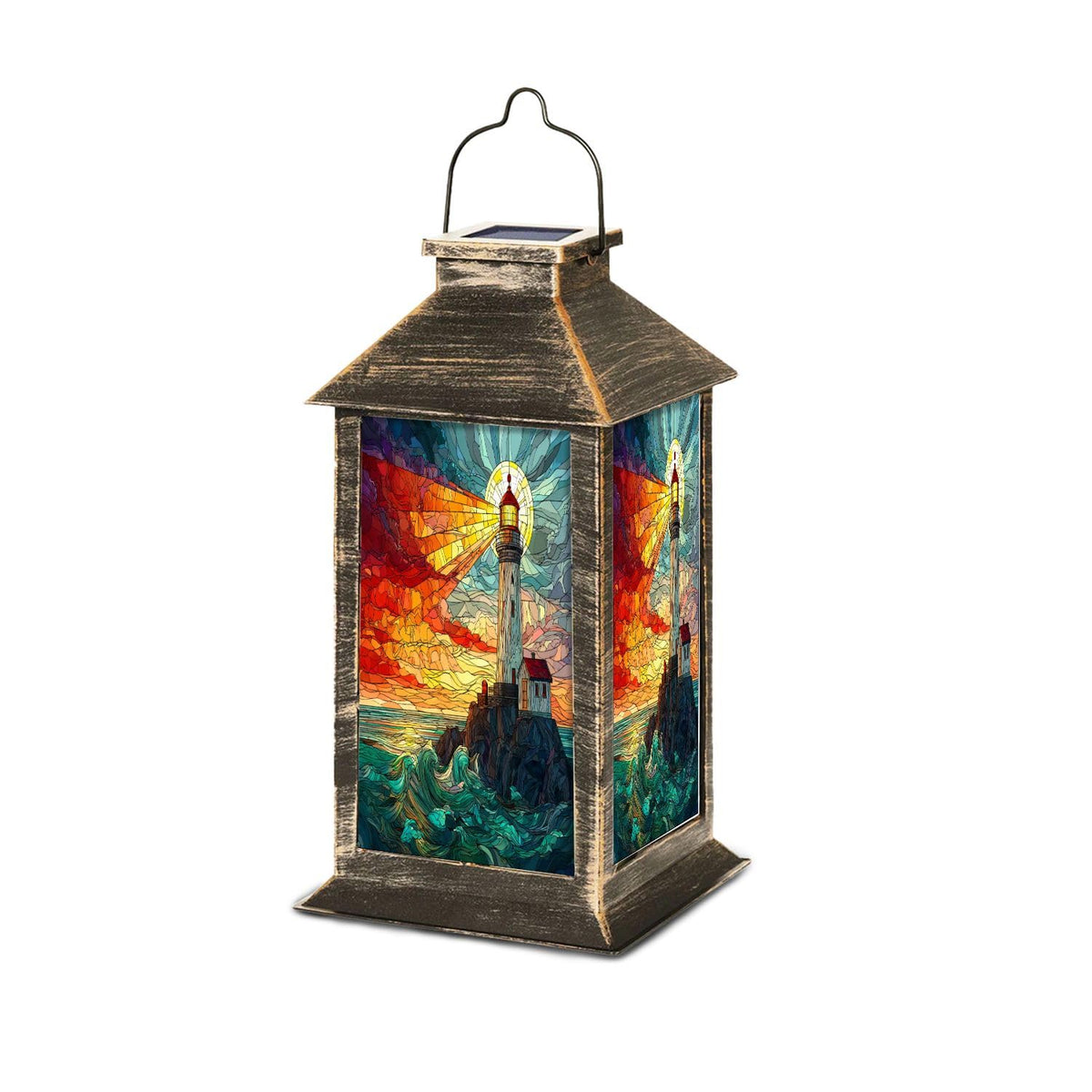 Waterproof Solar Powered Hanging Lantern E525100