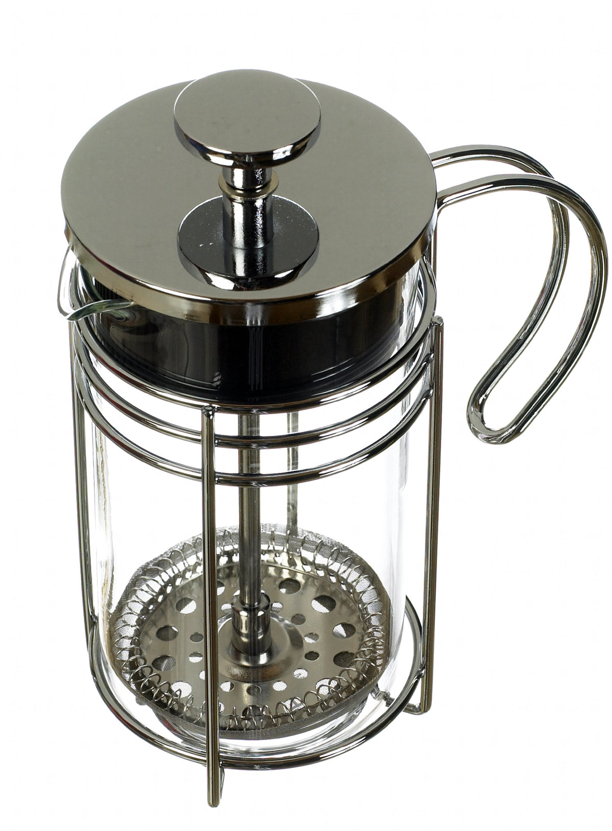Glass French Press Coffee and Tea Maker, 11.8 oz Y133