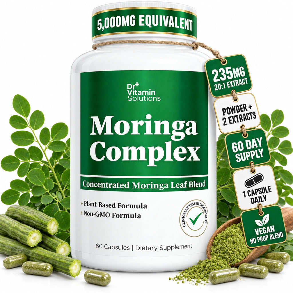 Moringa Oleifera Capsules with 20:1 Leaf Extract F31176