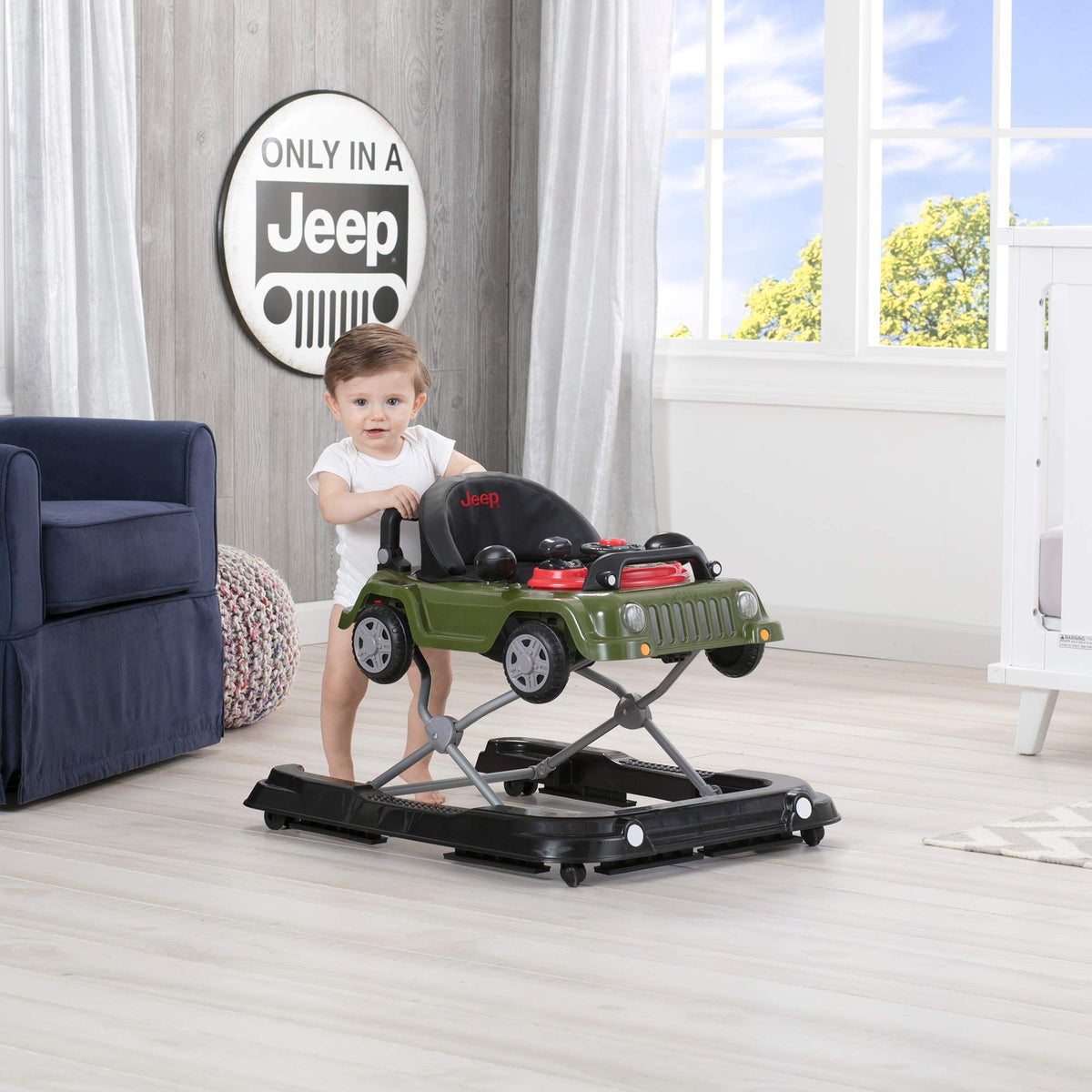 Green 3-in-1 Activity Walker B313