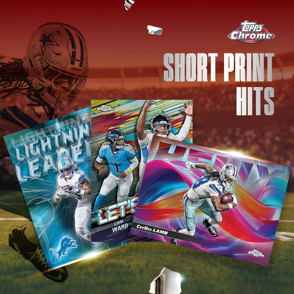 2025 Topps Chrome NFL Football Value Box C587