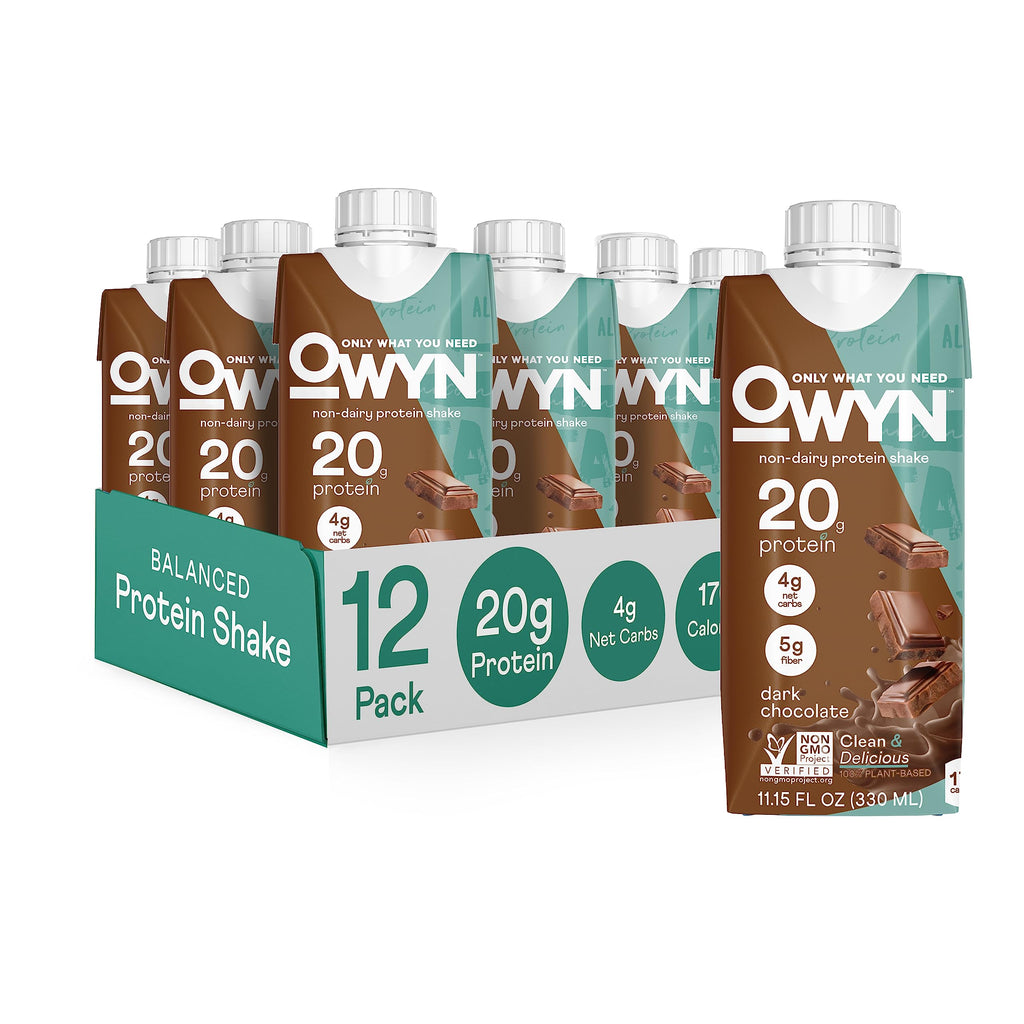 20g Vegan Protein Shake with Prebiotics, 12 Pack X40334