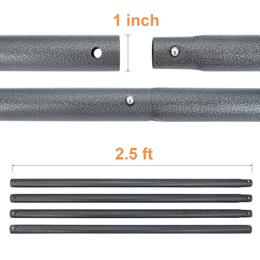 10Ft Adjustable Background Stand Backdrop Support System Kit with Carry Bag T4948