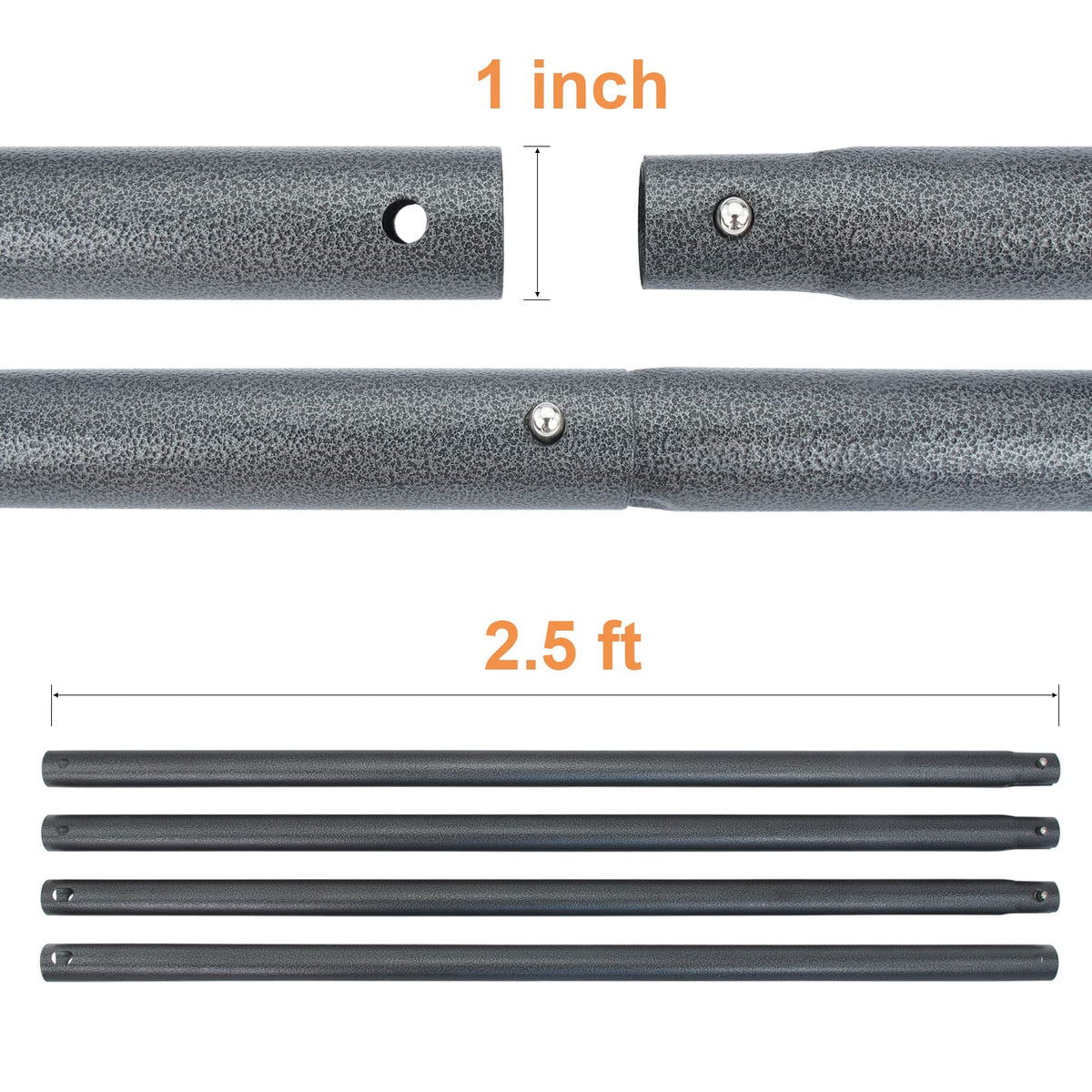10Ft Adjustable Background Stand Backdrop Support System Kit with Carry Bag T4948
