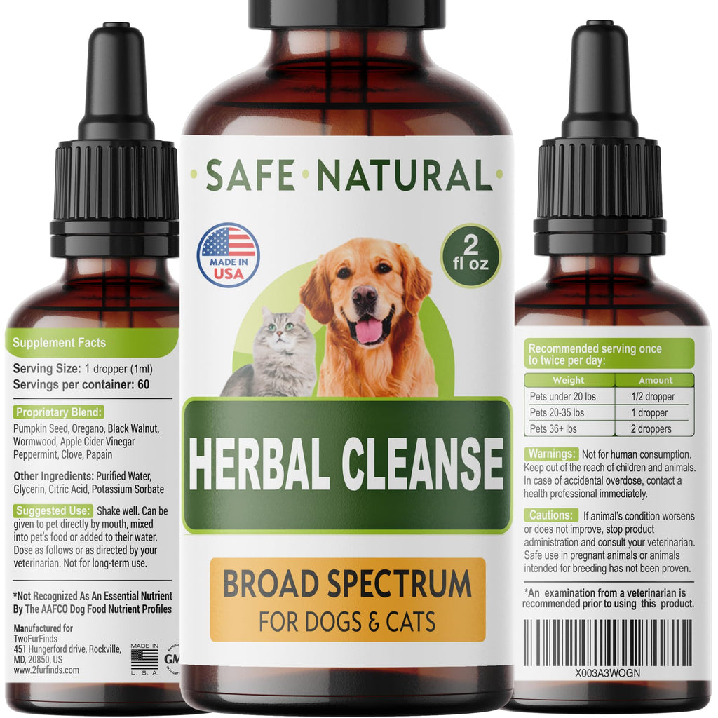 Herbal Cleanse for Cats and Dogs 2.0FlOz E8178