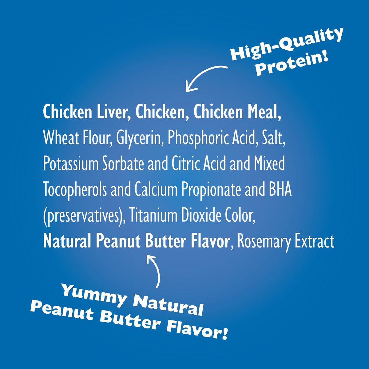 Peanut Butter Flavor Dog Treats 10oz 4-Pack M325505