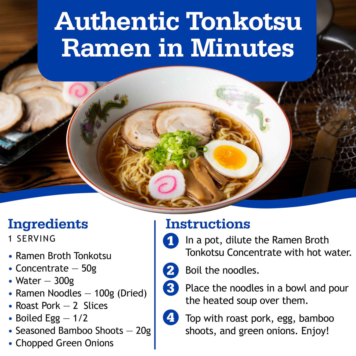 Tonkotsu Ramen Broth Concentrate 69.1 oz Z55733
