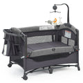 5-in-1 Pack and Play with Bassinet and Changing Table Y366