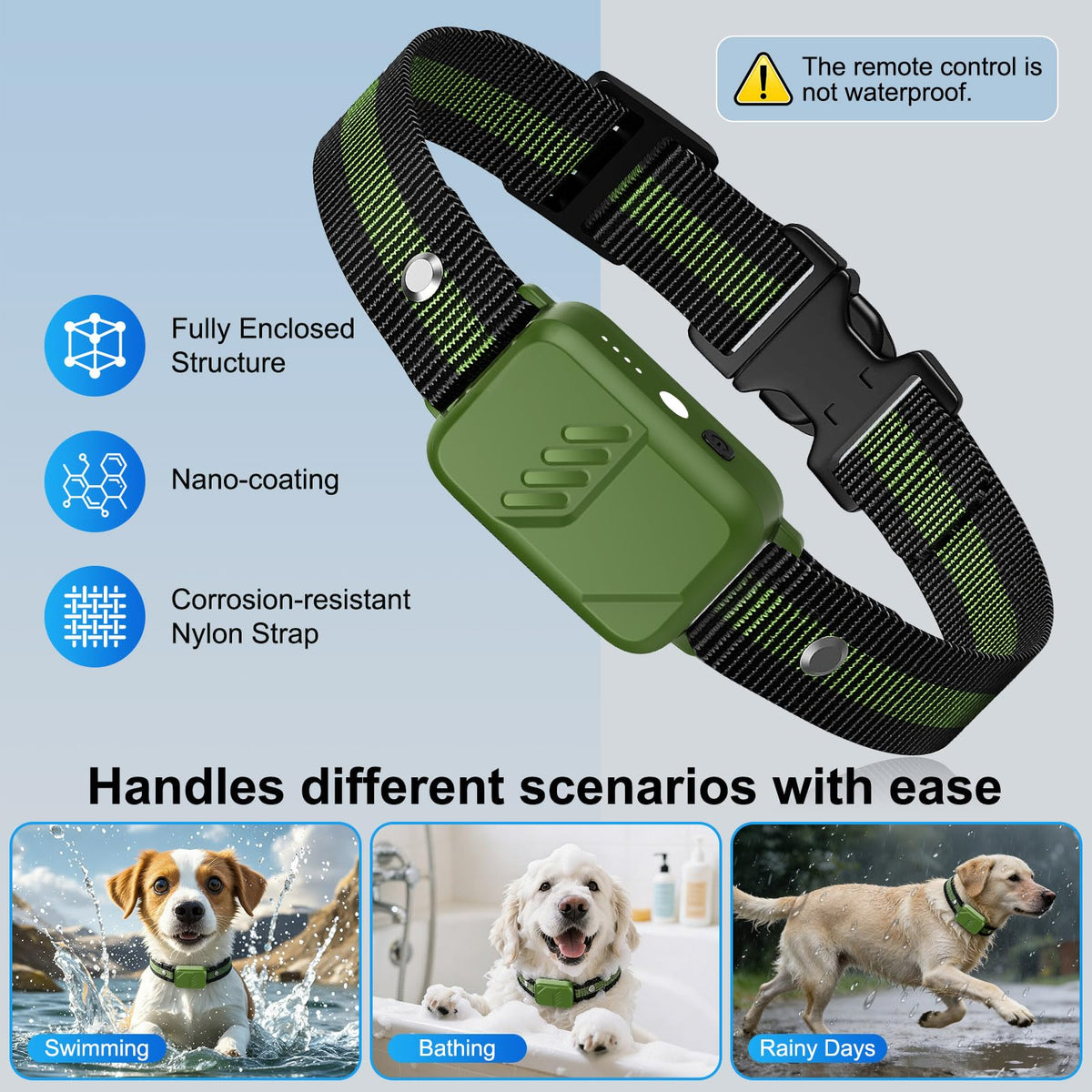 IP68 Waterproof Dog Training Collar with Remote E792