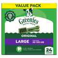 Large Natural Dental Dog Treats, 24 Count D934