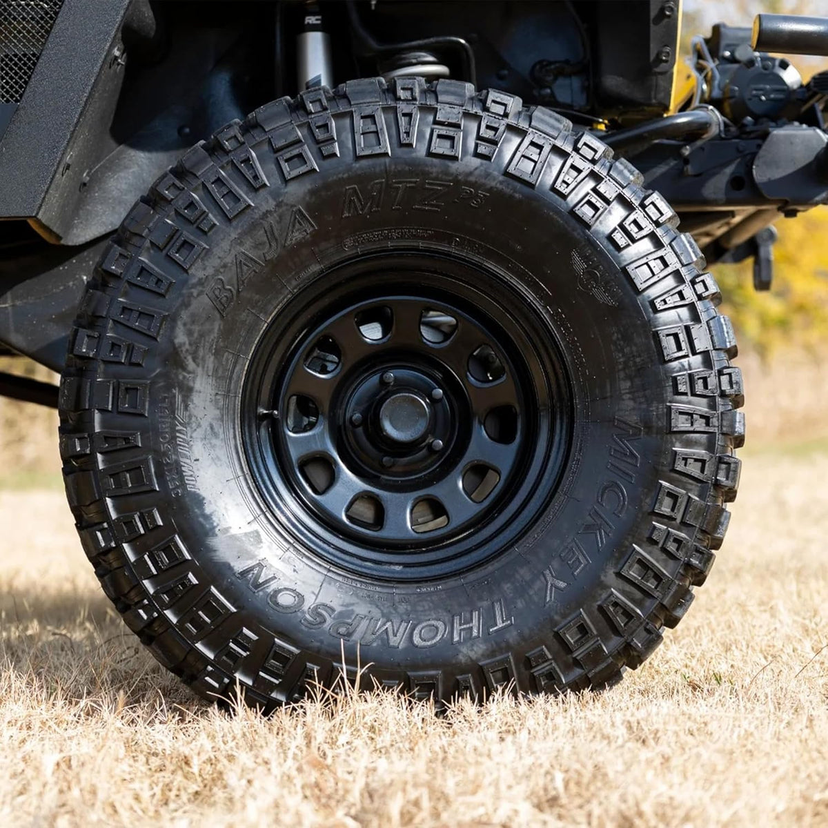 Black Steel 16x8 5x5 Bolt Pattern Wheel M174