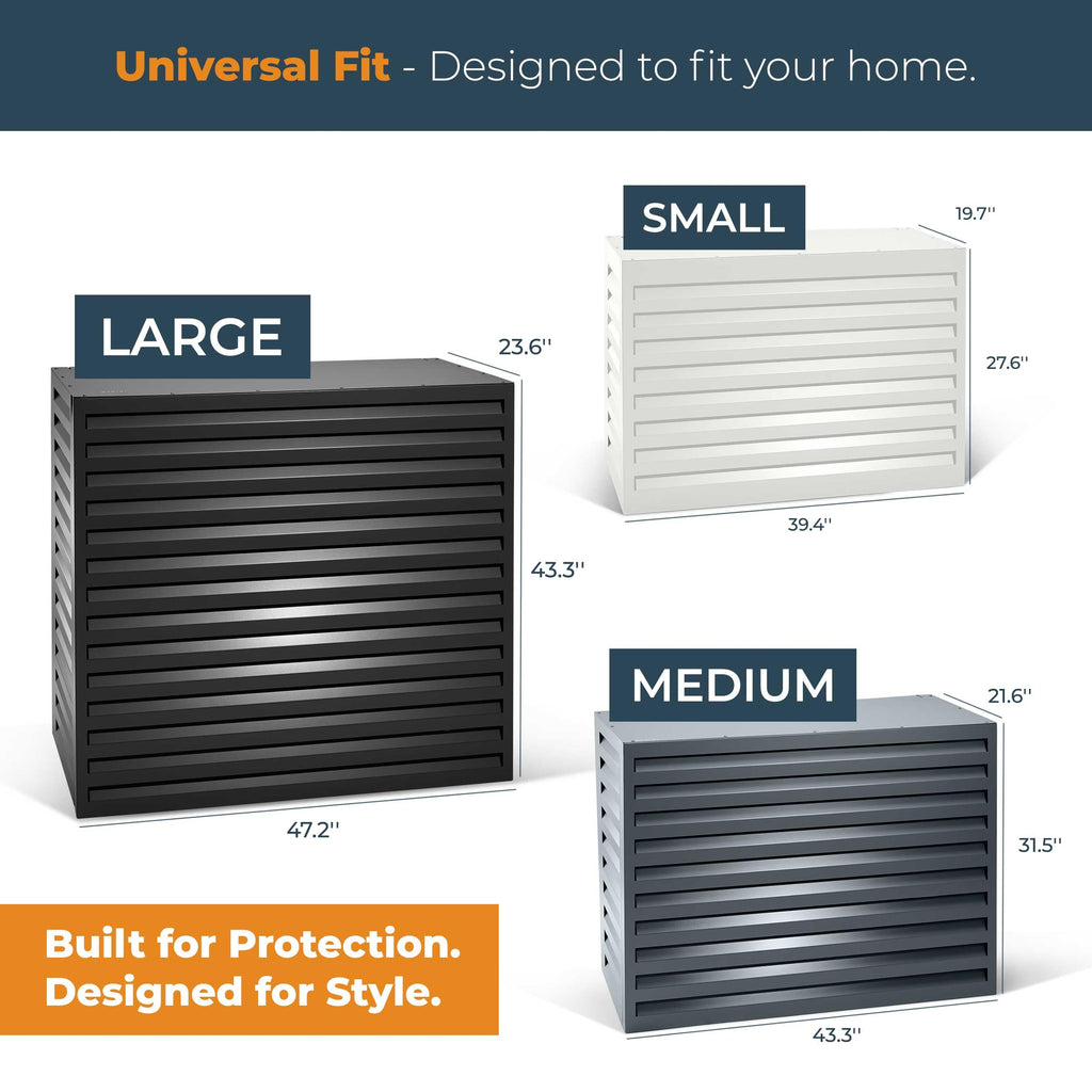 Aluminium Mini Split AC Cover I41883