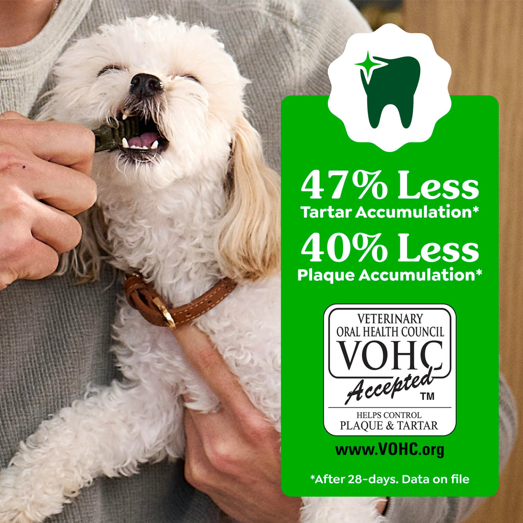 Large Natural Dental Dog Treats, 24 Count D934