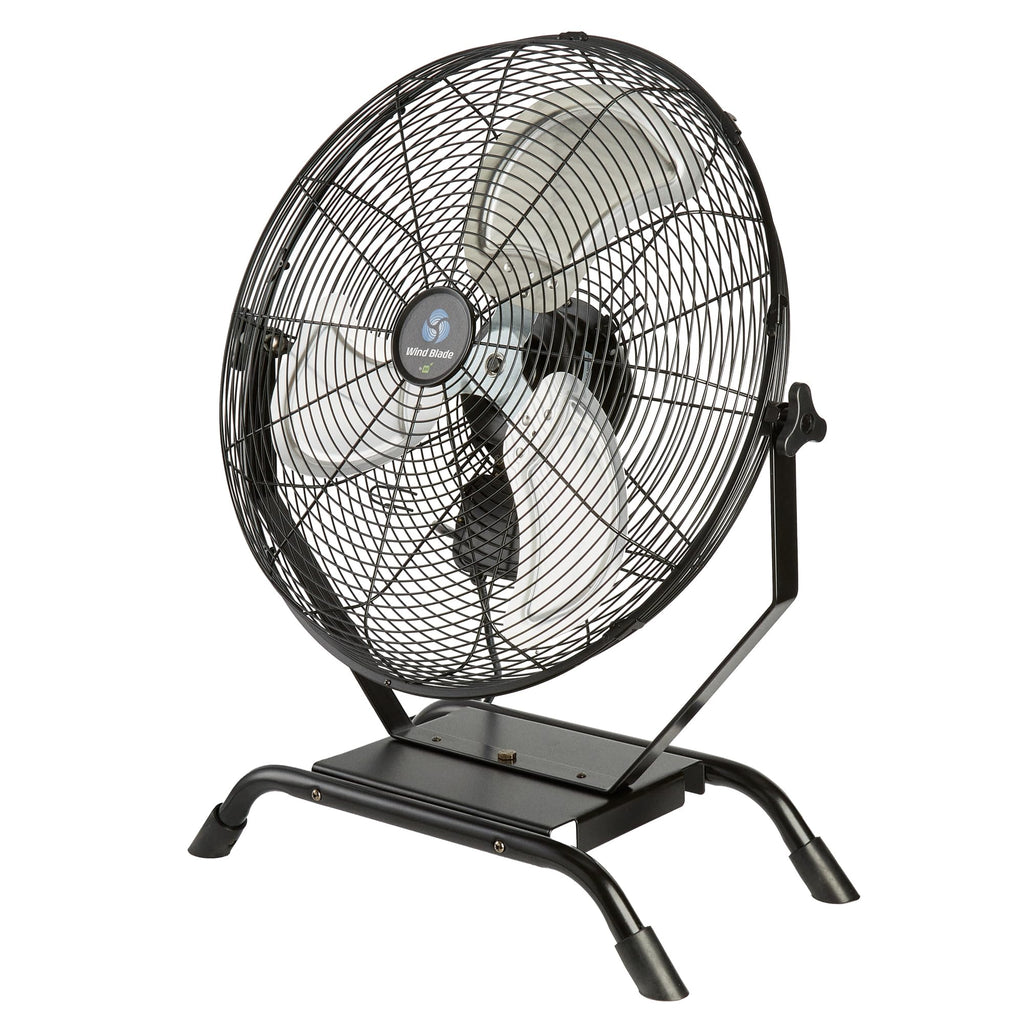 24 Inch Steel Floor and Wall-Mount Misting Fan B905