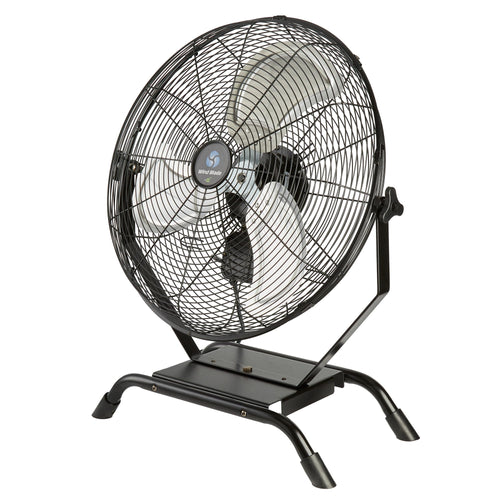 24 Inch Steel Floor and Wall-Mount Misting Fan B905