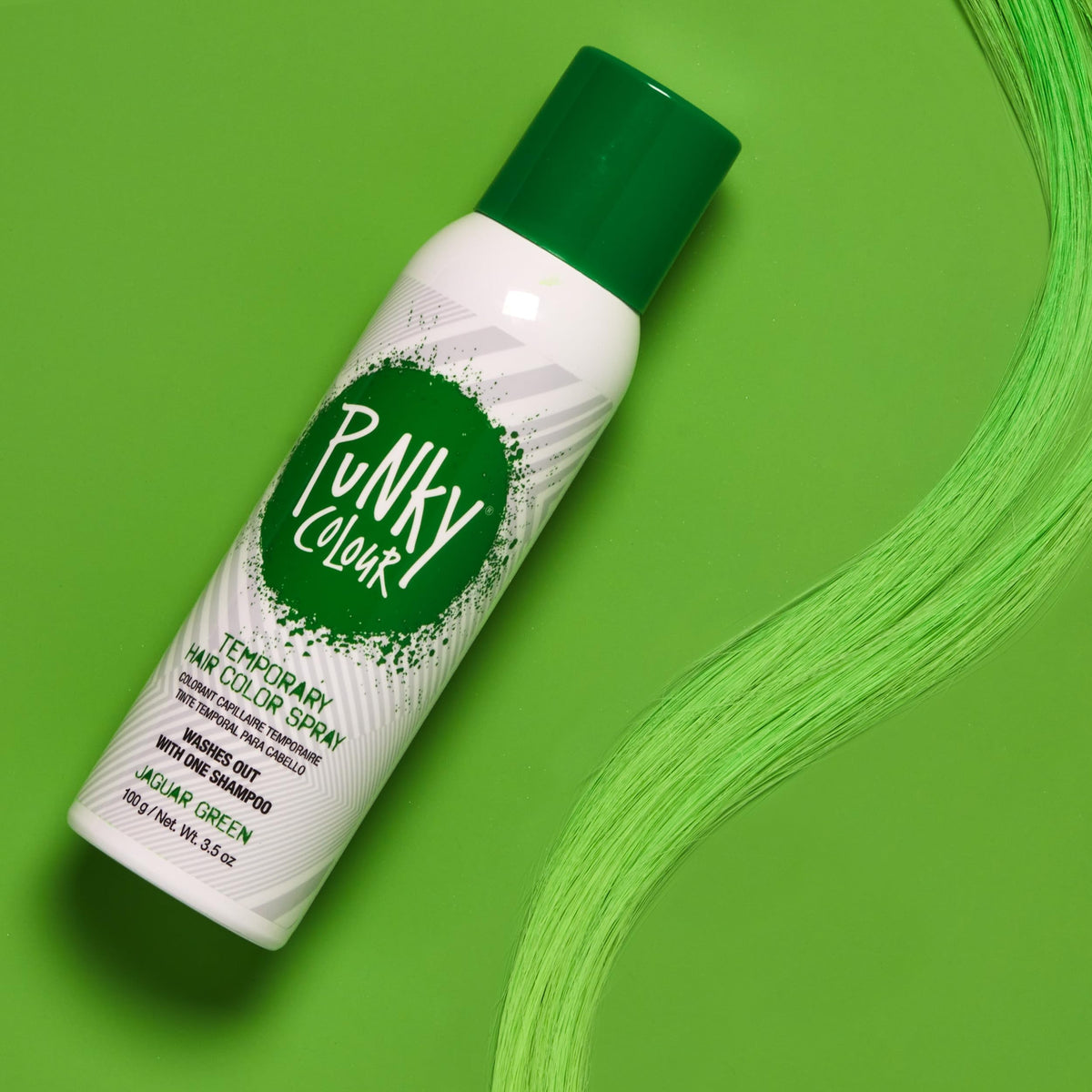 Jaguar Green Temporary Hair Color Spray 3.5 oz J64655