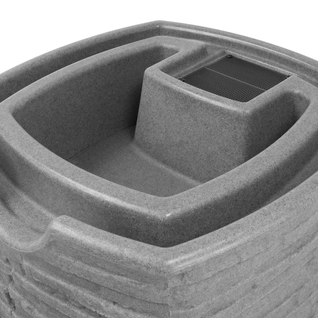 Rain Water Collection Barrel, 2 Pack F196