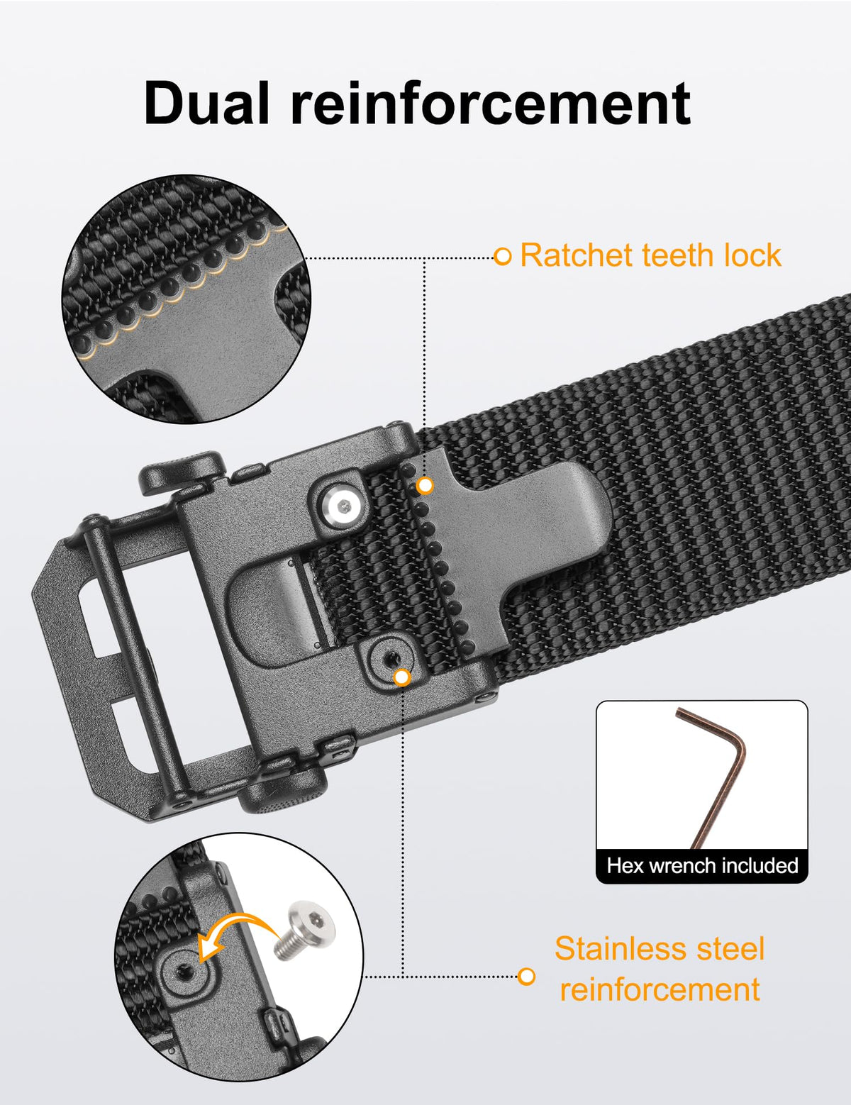 Men's 1.7" Tactical Belt C650018