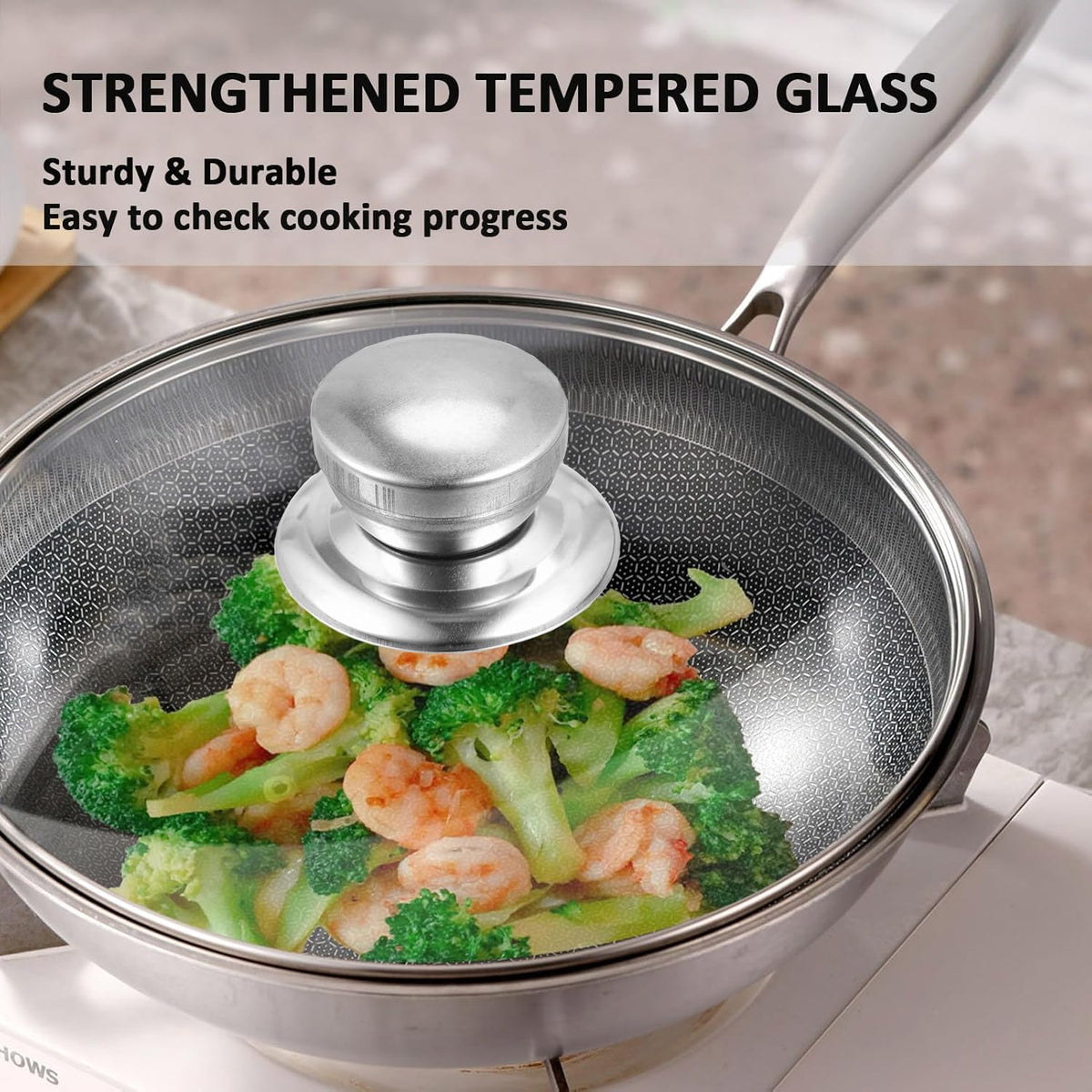 10 Inch Glass Pan Lid J43361