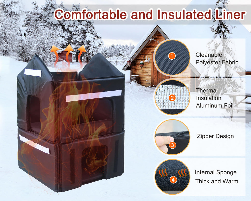 Insulated Outdoor Cat House O5253