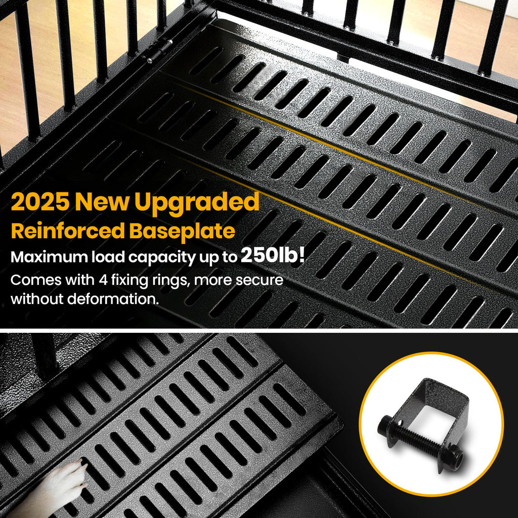 48 Inch Heavy Duty Dog Crate Y658